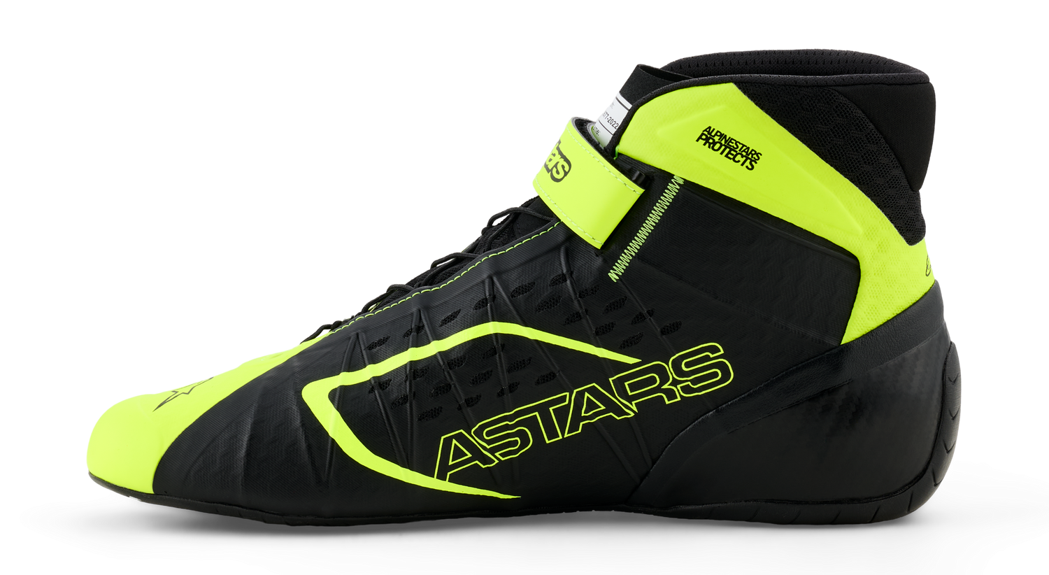 アルパインスターズ　TECH-1 KX V3 SHOES FIA｜BLACK YELLOW FLUO
