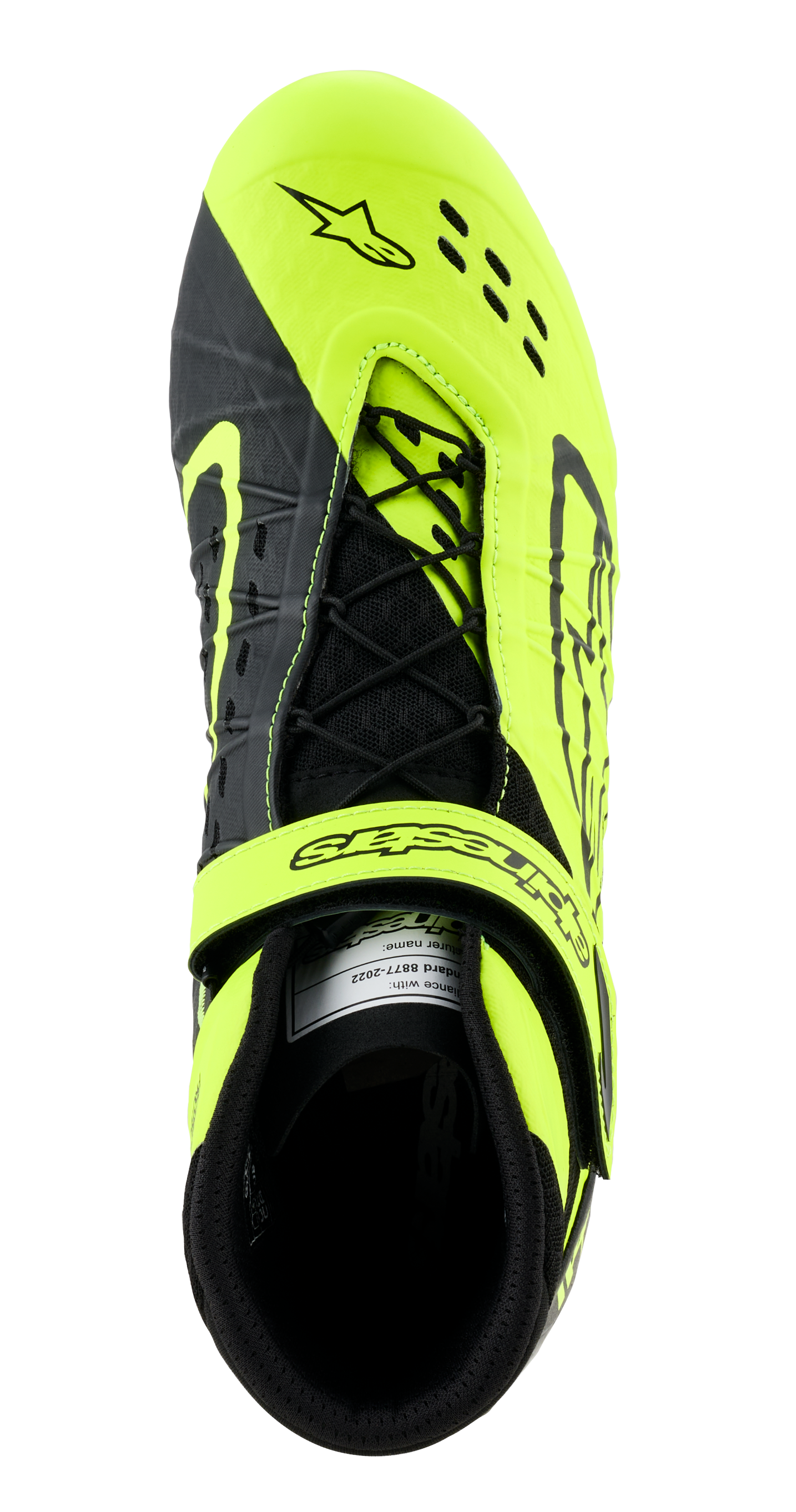 アルパインスターズ　TECH-1 KX V3 SHOES FIA｜BLACK YELLOW FLUO