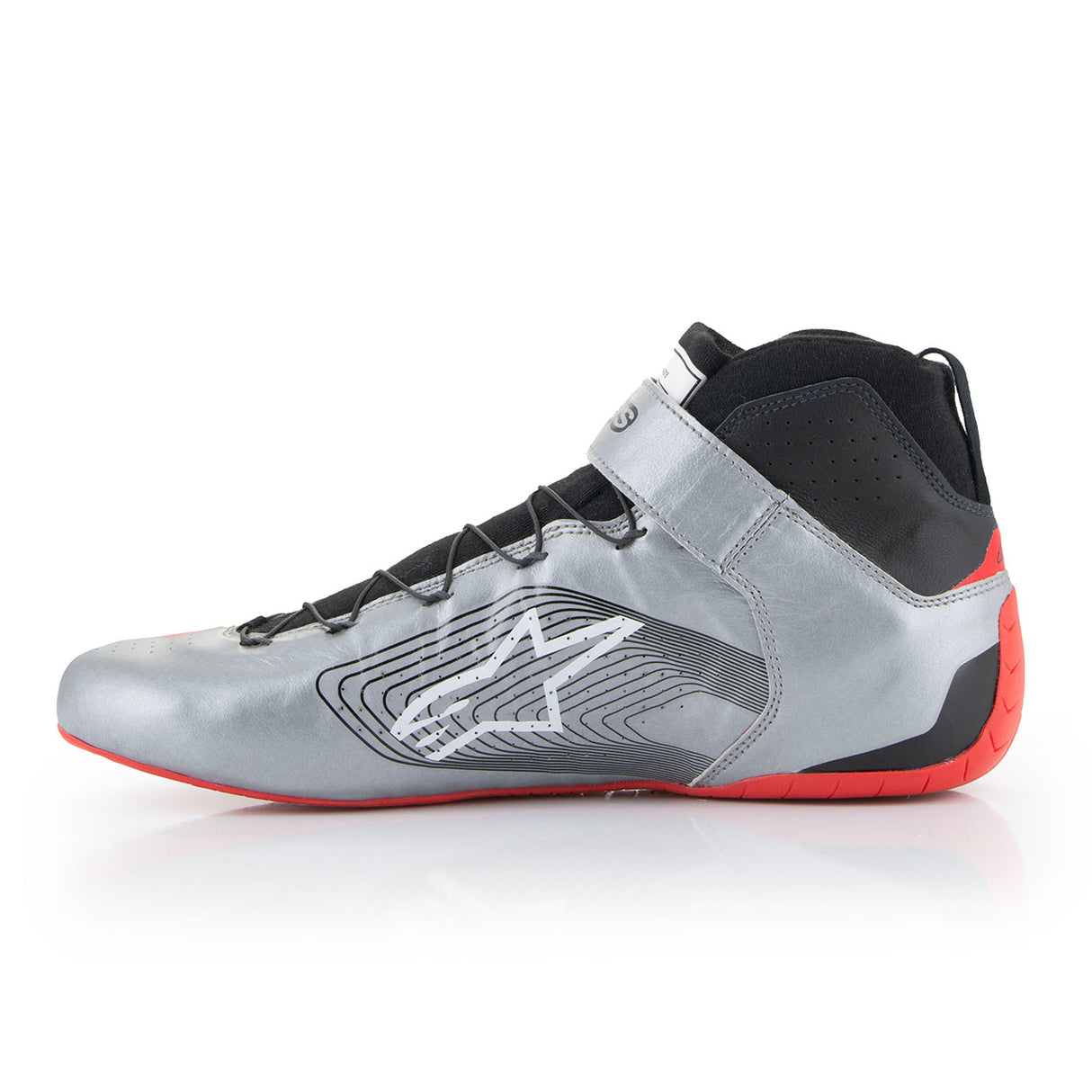 アルパインスターズ　TECH-1 Z V3 SHOES｜DARK SILVER BLACK RED