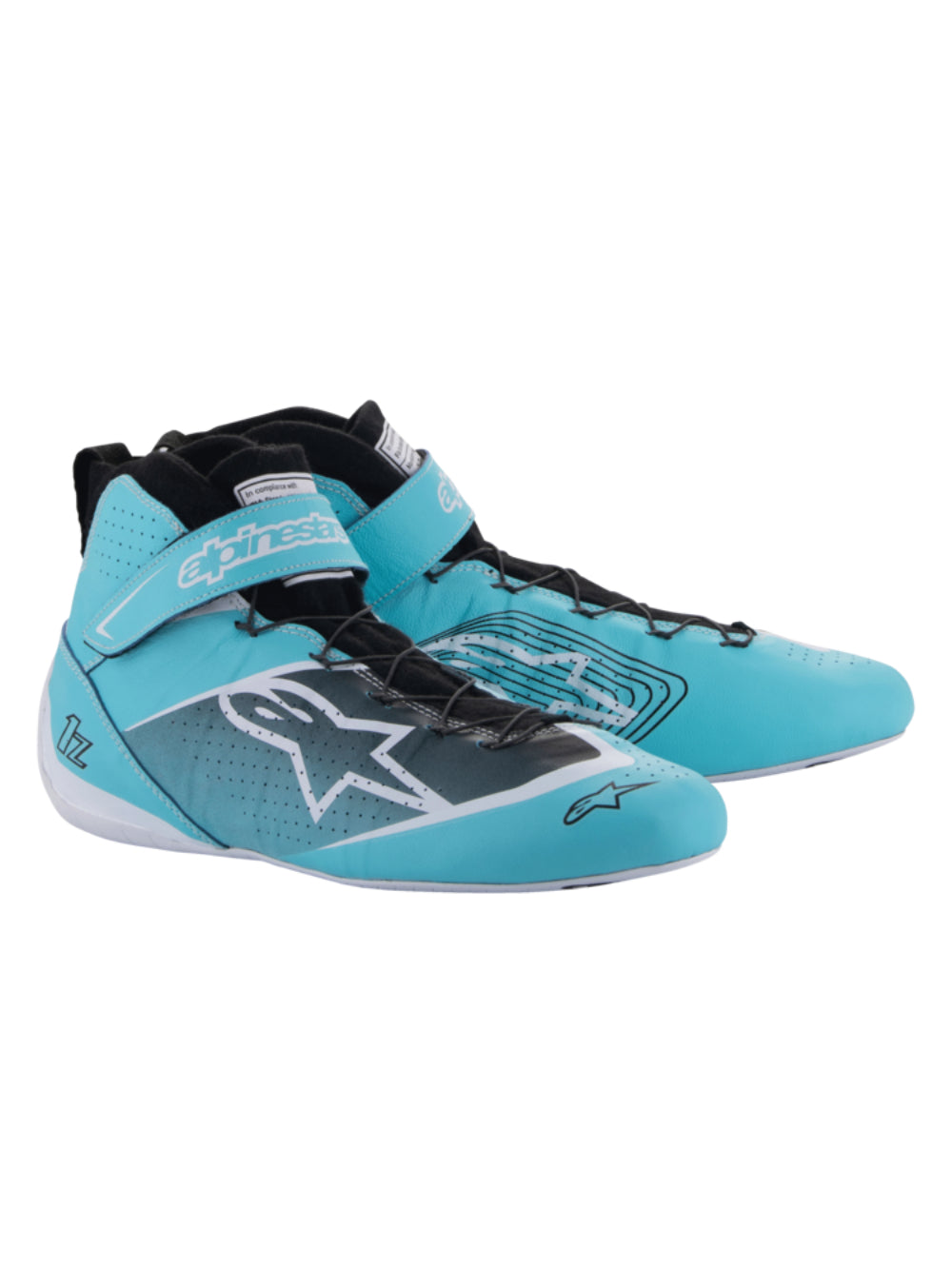 アルパインスターズ　【2025限定】TECH-1 Z V3 SHOES｜LIGHT TEAL WHITE BLACK