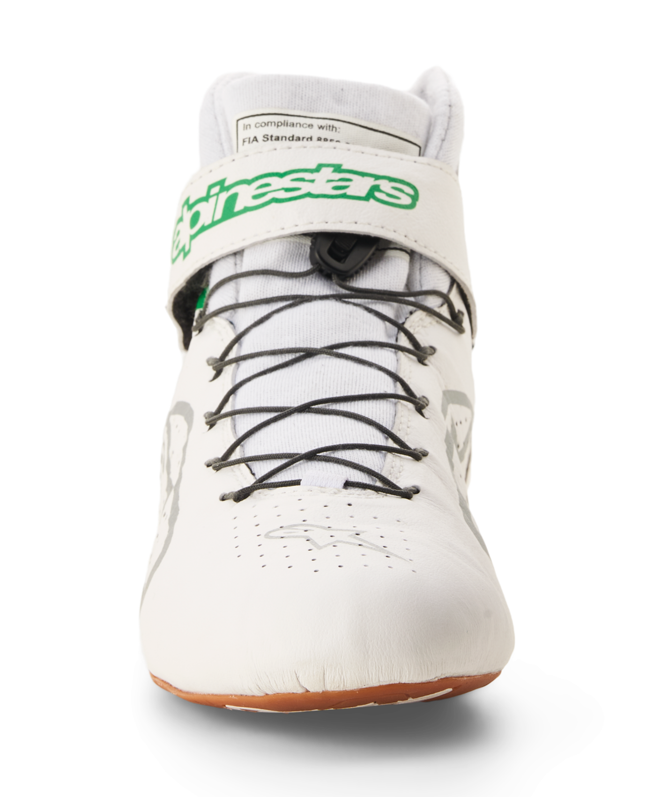 アルパインスターズ　TECH-1 Z V3 SHOES FIA 限定カラー｜WHITE GREEN GUM SILVER