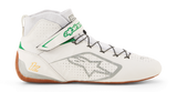 アルパインスターズ　TECH-1 Z V3 SHOES FIA 限定カラー｜WHITE GREEN GUM SILVER