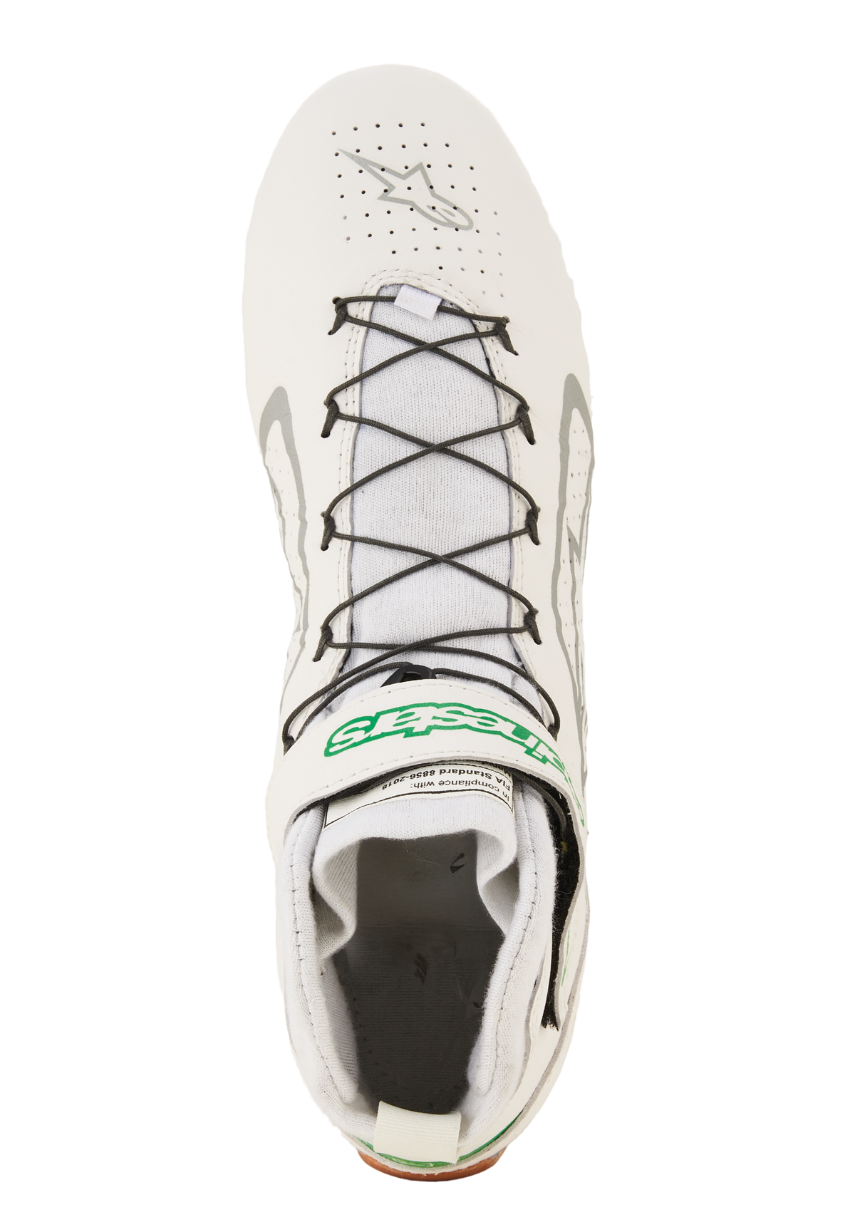 アルパインスターズ　TECH-1 Z V3 SHOES FIA 限定カラー｜WHITE GREEN GUM SILVER