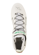 アルパインスターズ　TECH-1 Z V3 SHOES FIA 限定カラー｜WHITE GREEN GUM SILVER