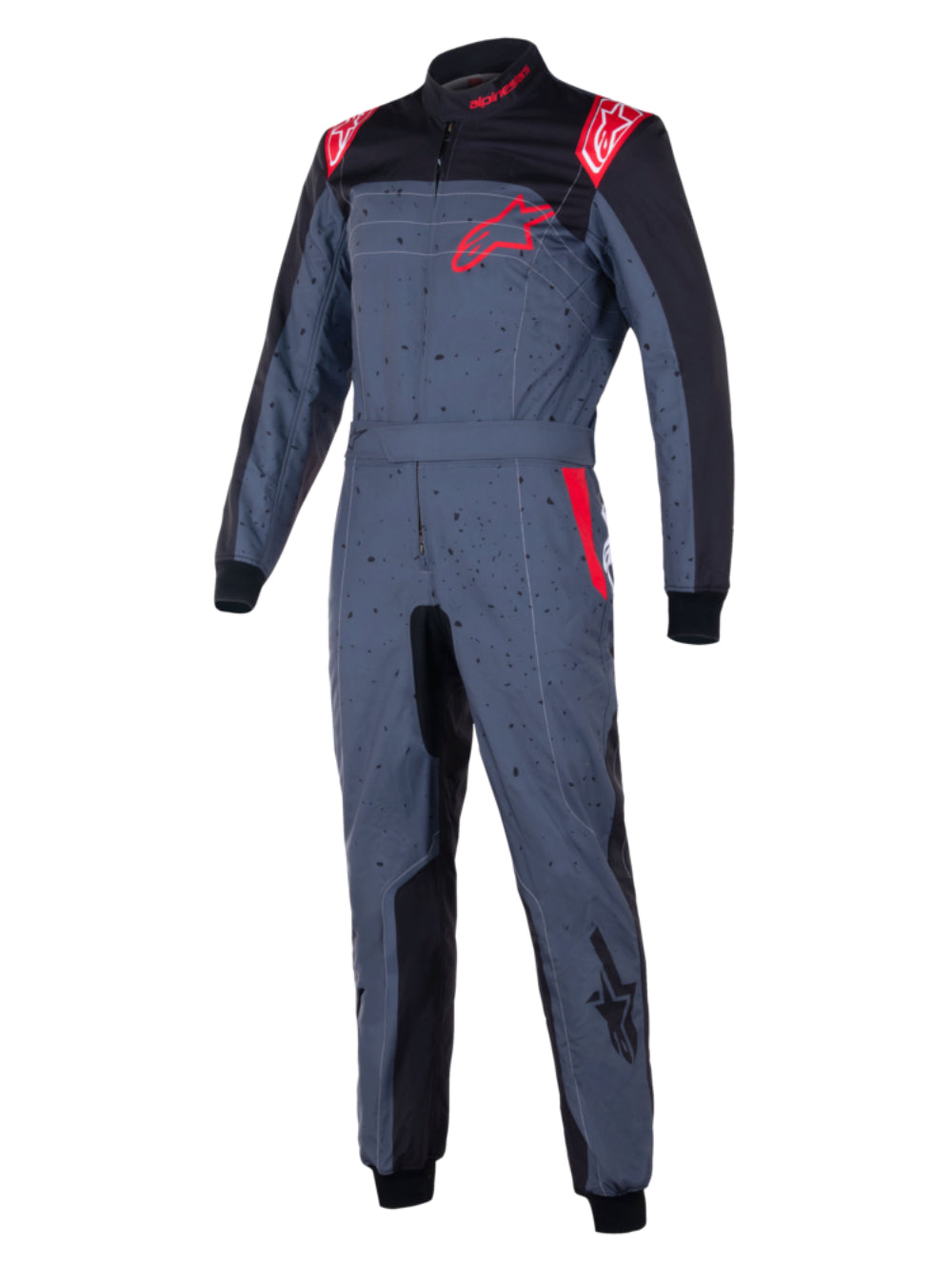 alpinestars（アルパインスターズ) KMX-9 V3 SUIT GRAPHIC 6 SUIT ｜ANTHRACITE BLACK RED