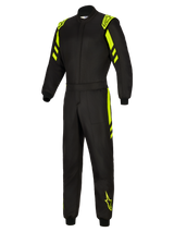 アルパインスターズ　GP RACE V3 SUIT FIA｜BLACK YELLOW FLUO