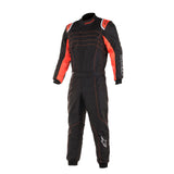 アルパインスターズ　KMX-9 V3 S SUIT for KIDS・JUNIOR｜BLACK RED FLUO
