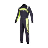 アルパインスターズ　KMX-9 V3 S GRAPHIC 3 SUIT for KIDS・JUNIOR｜BLACK YELLOW FLUO