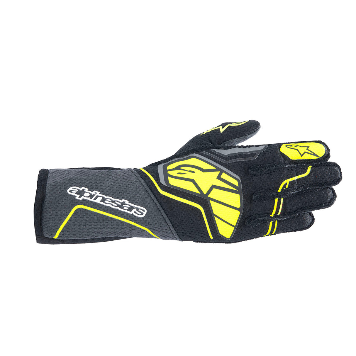 アルパインスターズ　TECH-1 ZX V4 GLOVE｜ TAR GRAY BLACK YELLOW FLUO