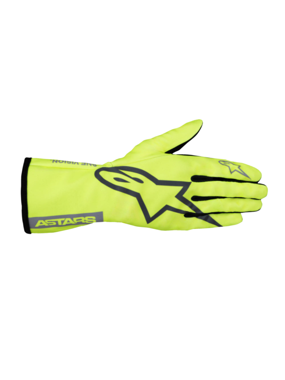 アルパインスターズ　TECH-1 K RACE V2 PURE GLOVES｜FLUO YELLOW MID GRAY DARK SILVER