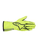 アルパインスターズ　TECH-1 K RACE V2 PURE GLOVES｜FLUO YELLOW MID GRAY DARK SILVER