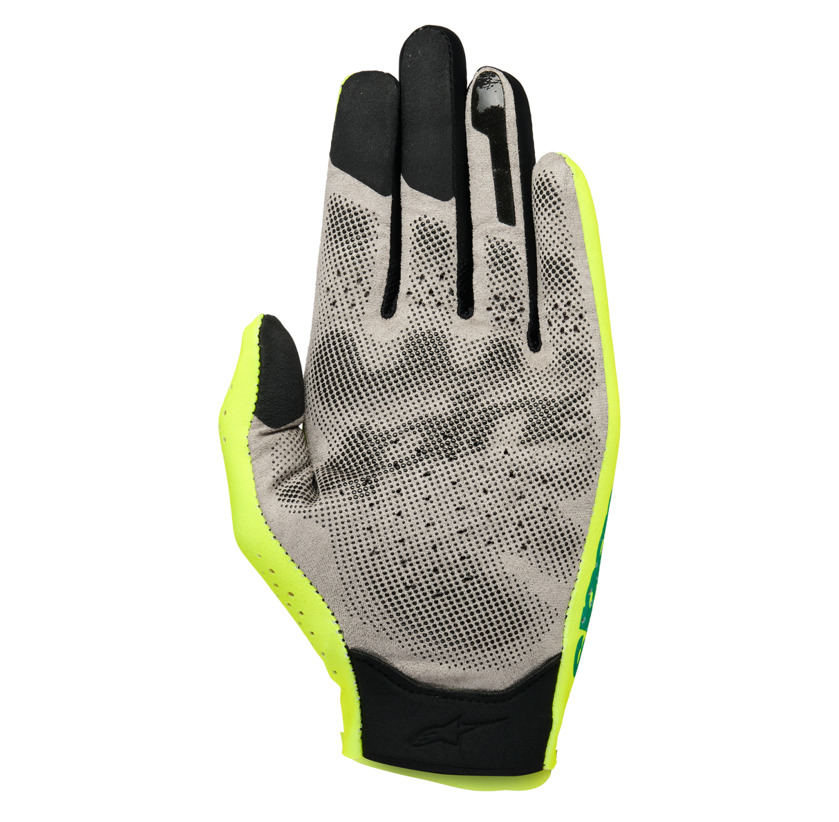 アルパインスターズ　SIM GLOVES GRAPHIC 1｜SAFETY YELLOW BLACK TURQUOISE