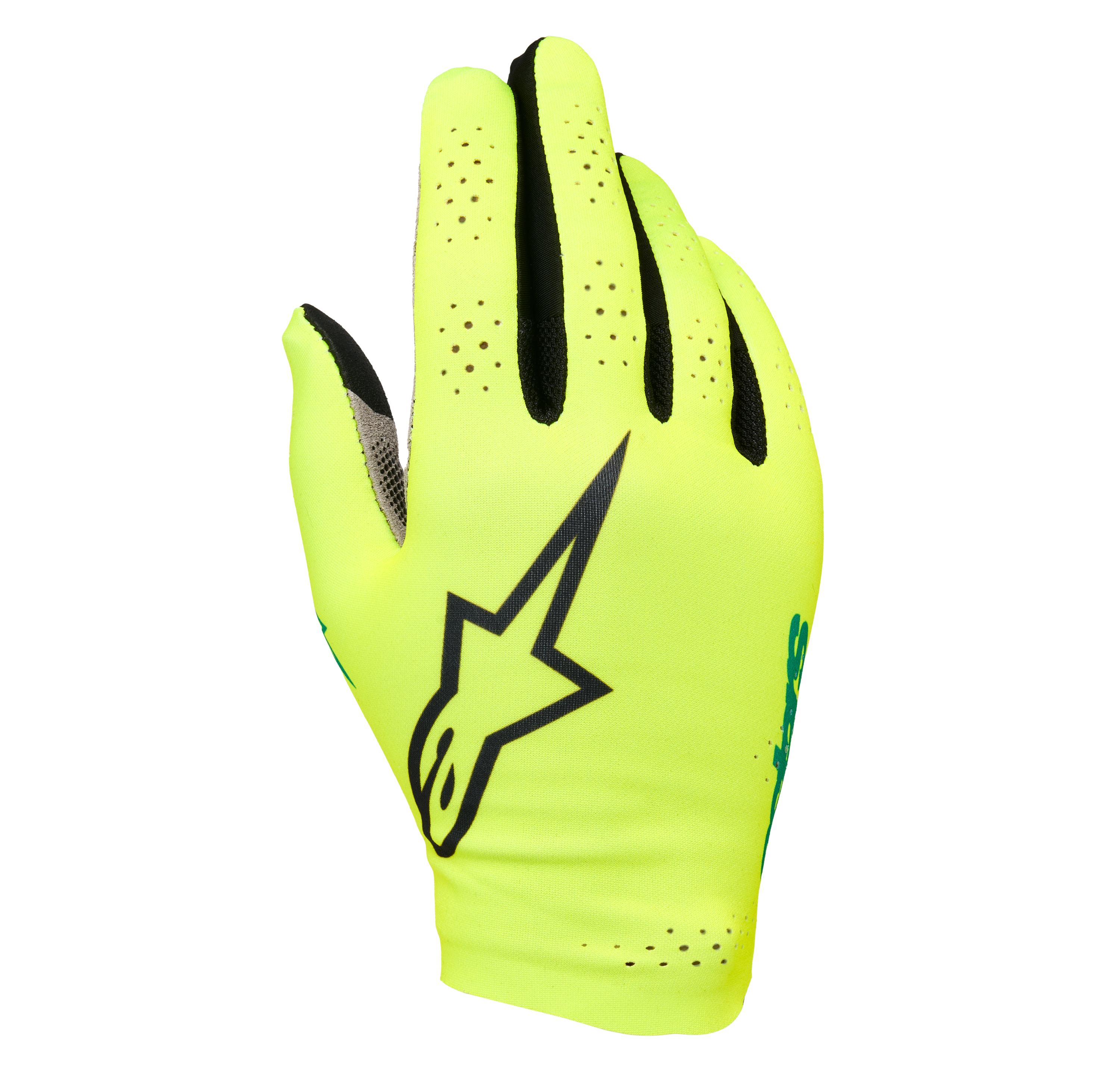 アルパインスターズ SIM GLOVES GRAPHIC 1｜SAFETY YELLOW BLACK