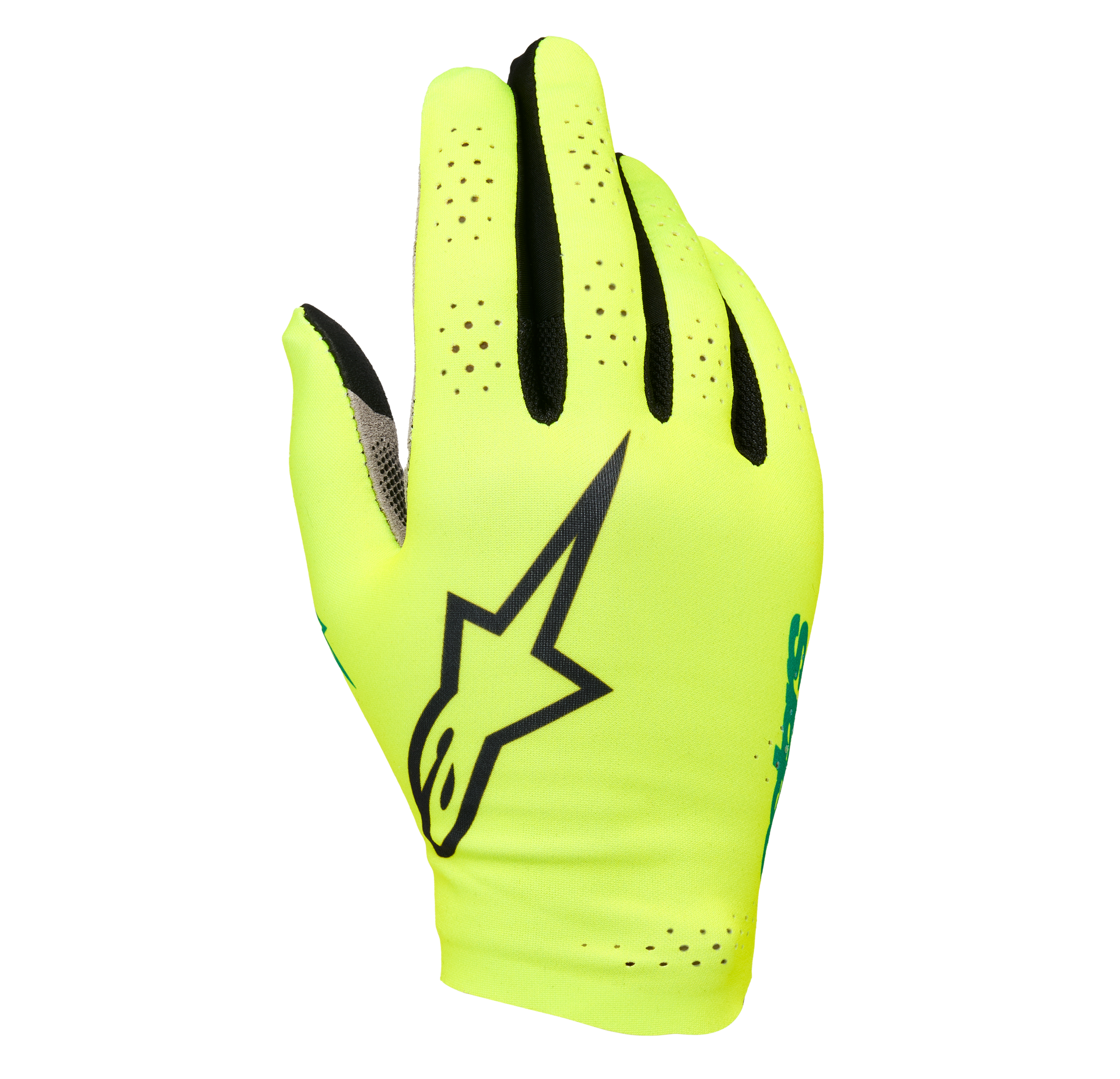 アルパインスターズ SIM GLOVES GRAPHIC 1｜SAFETY YELLOW BLACK
