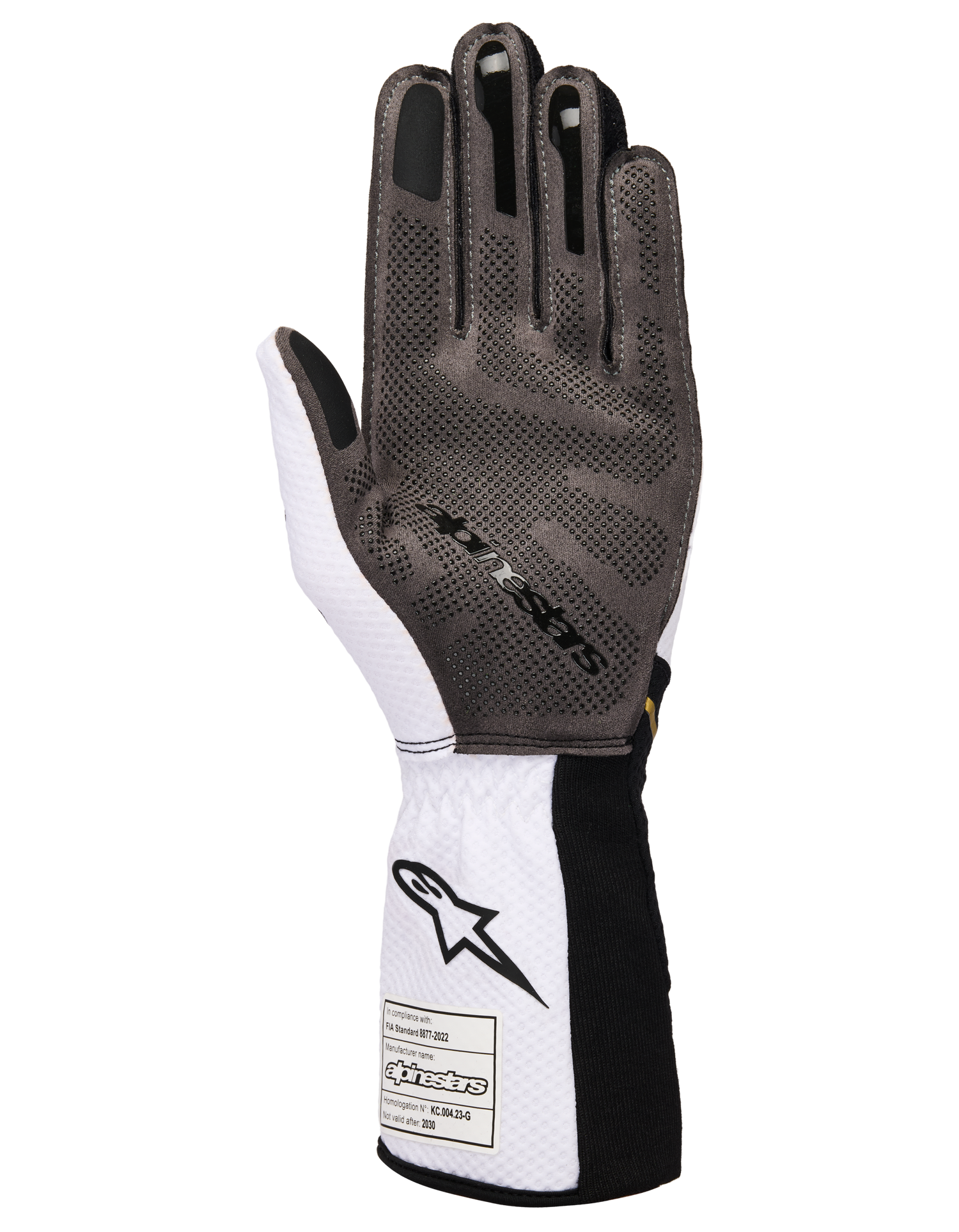 アルパインスターズ　TECH-1 KX V4 GLOVE 追加カラー｜WHITE BLACK GOLD