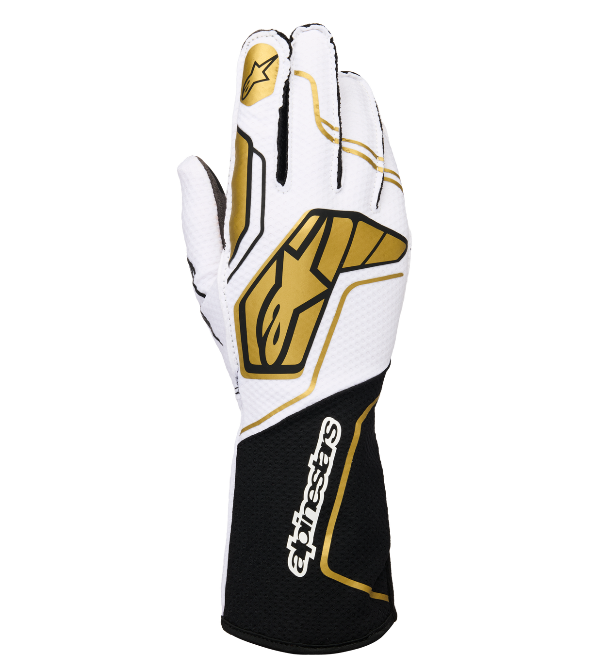 アルパインスターズ　TECH-1 KX V4 GLOVE 追加カラー｜WHITE BLACK GOLD