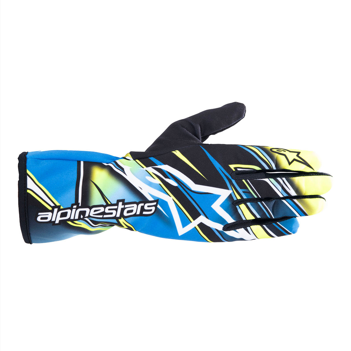 アルパインスターズ　TECH-1 K RACE V2 COMPETITION GLOVES｜YELLOW FLUO BLUE WHITE