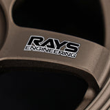 RAYS TE37 30TH ステッカー 1/4 SCALE