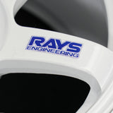 RAYS TE37 30TH ステッカー 1/4 SCALE