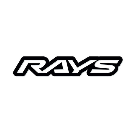 RAYS W140 No.19 RAYS ロゴステッカー(抜き文字タイプ)