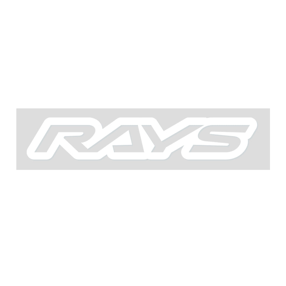 RAYS W140 No.19 RAYS ロゴステッカー(抜き文字タイプ)