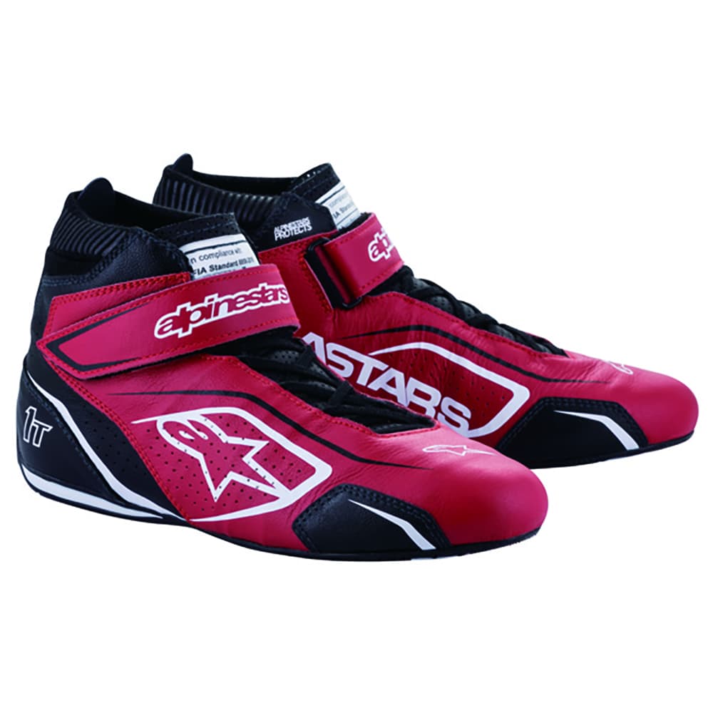 アルパインスターズ　TECH-1 T v3 SHOES｜RED BLACK WHITE