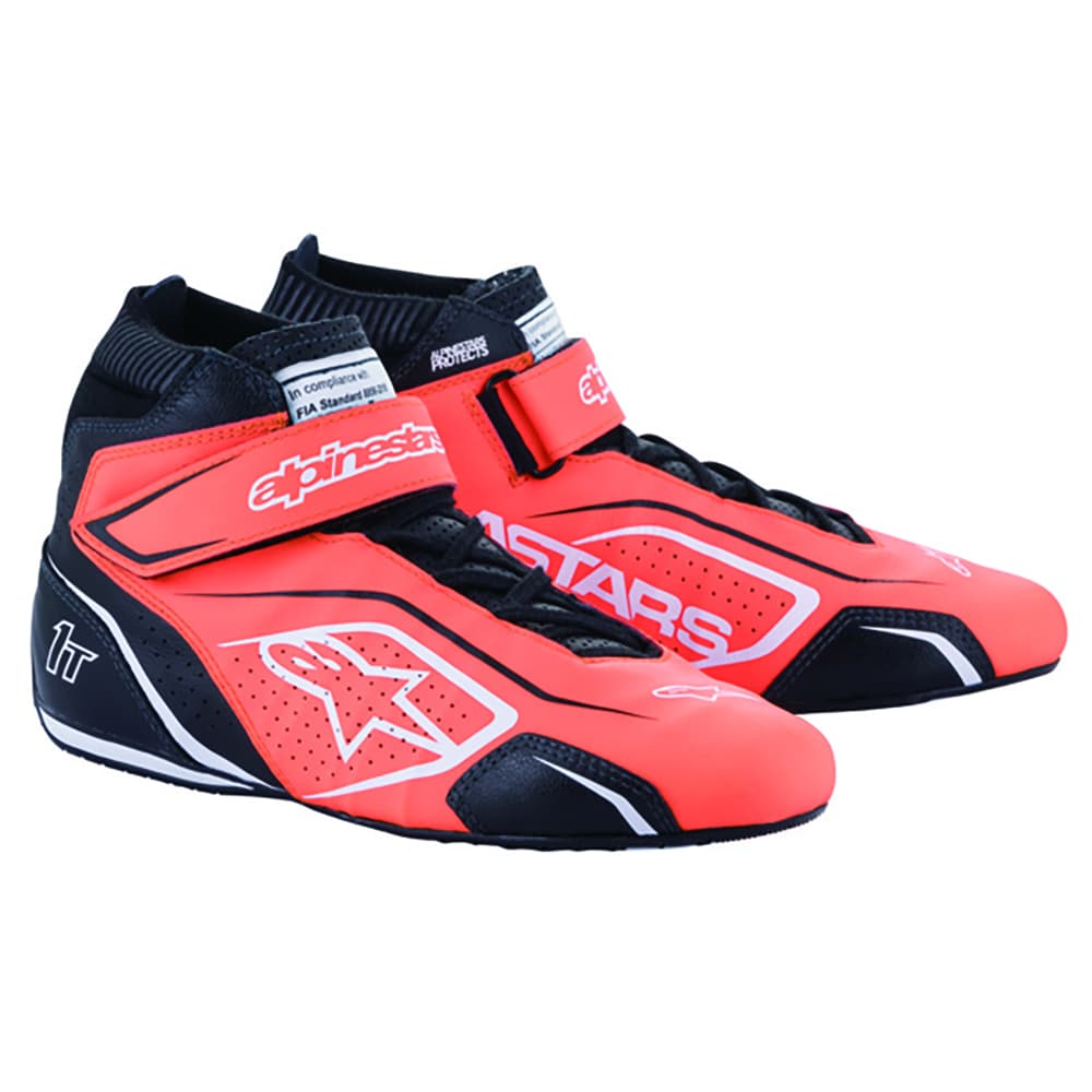 アルパインスターズ　TECH-1 T v3 SHOES｜ORANGE FLUO BLACK WHITE