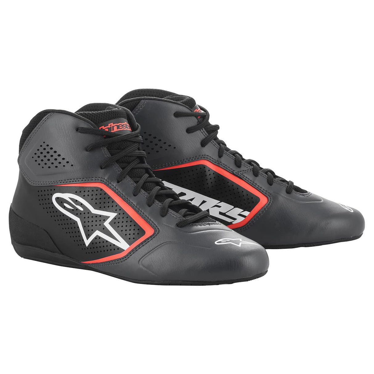 アルパインスターズ　TECH-1 K START v2 SHOES｜ASPHALT BLACK ORANGE FLUO