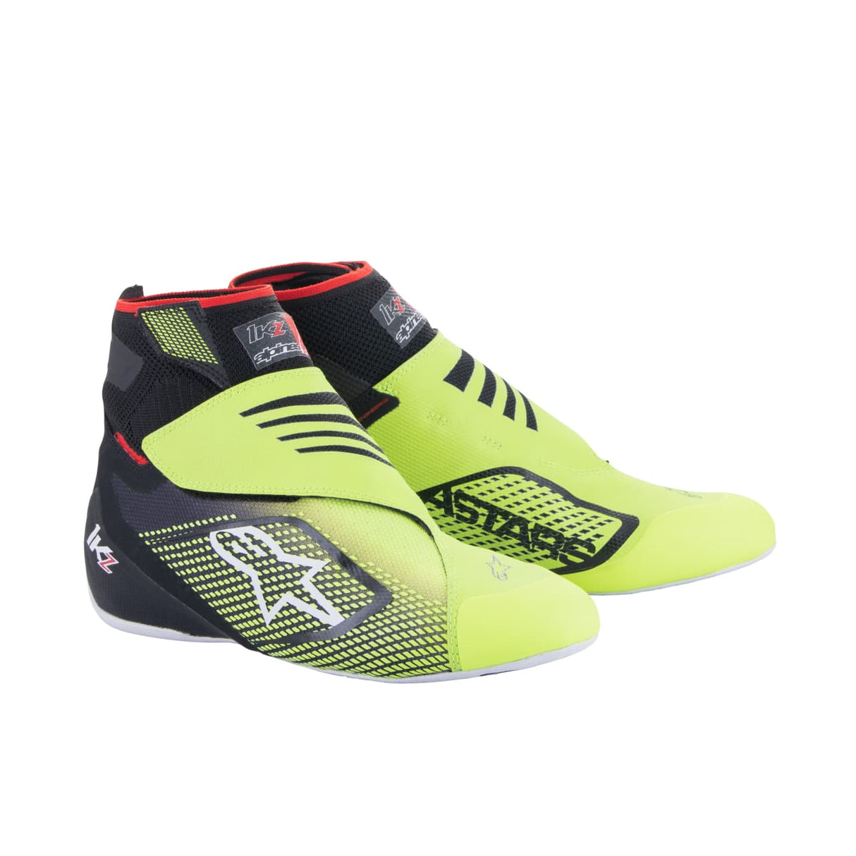 アルパインスターズ　TECH-1 KZ V2 SHOES｜BLACK YELLOW FLUO