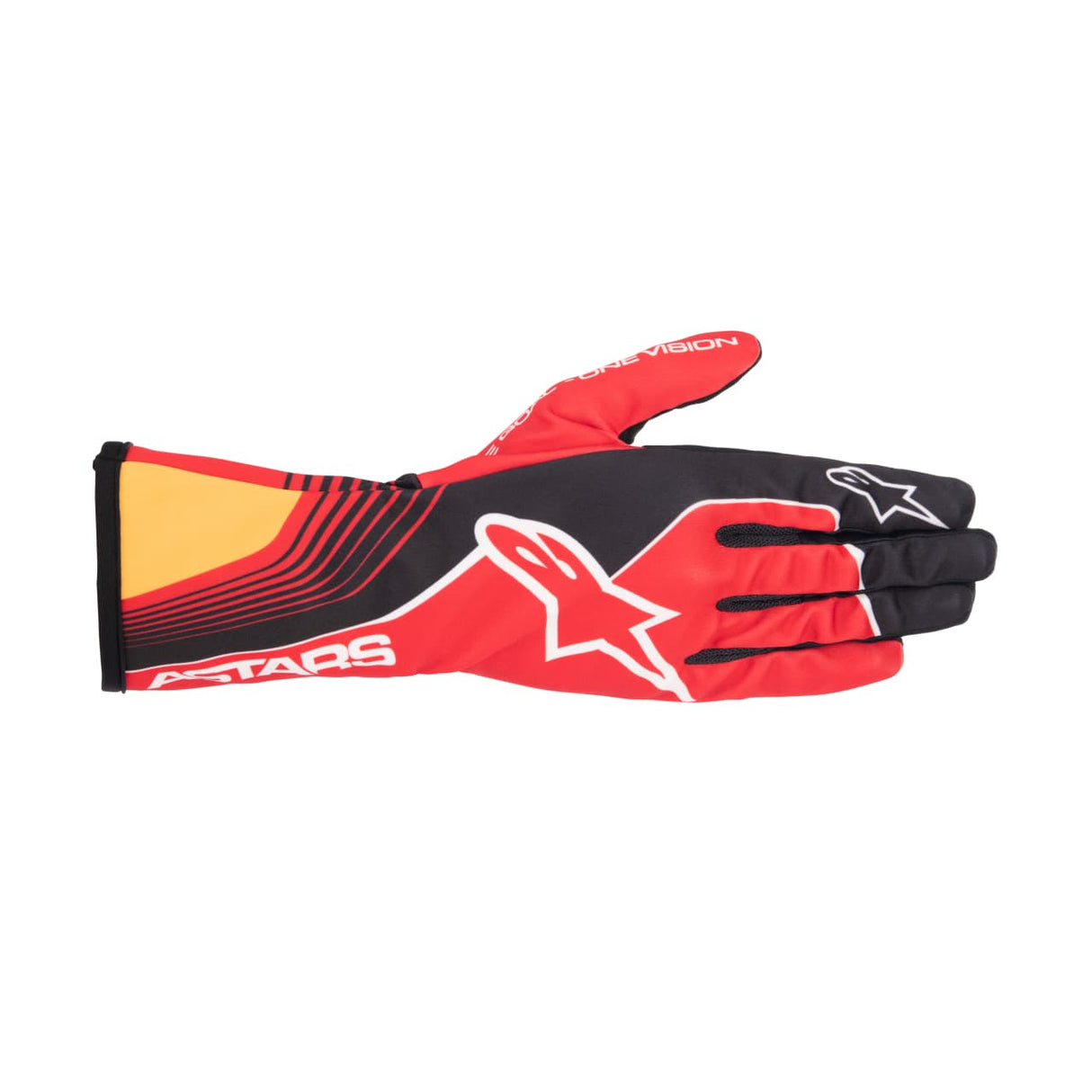 アルパインスターズ　TECH-1 K RACE S　V2 FUTUREGLOVES｜REDTANGERINE