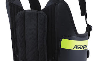 アルパインスターズ　BIONIC RIB SUPPORT For KIDS・JUNIOR｜BLACK YELLOW FLUO