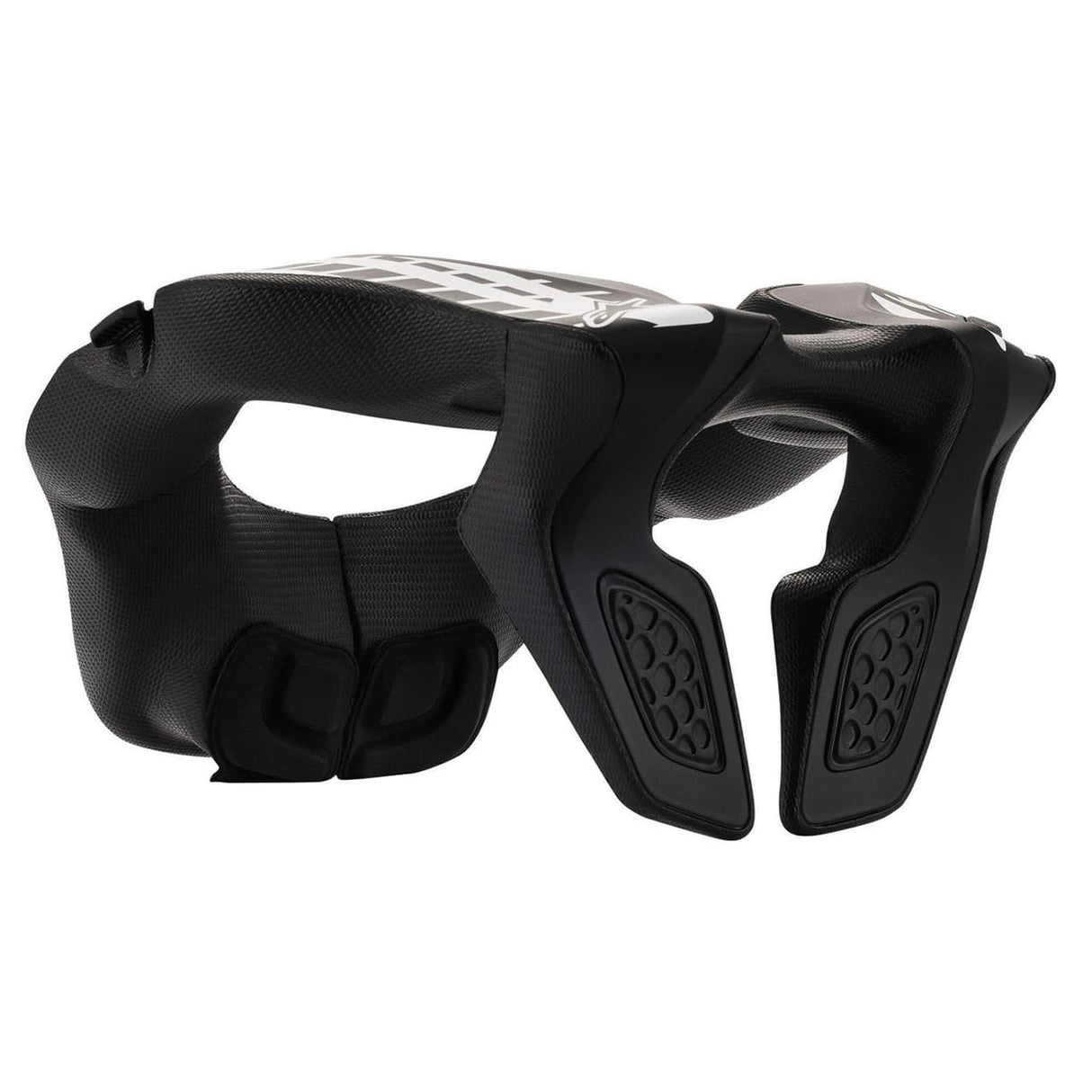アルパインスターズ　YOUTH NECK SUPPORT｜BLACK WHITE